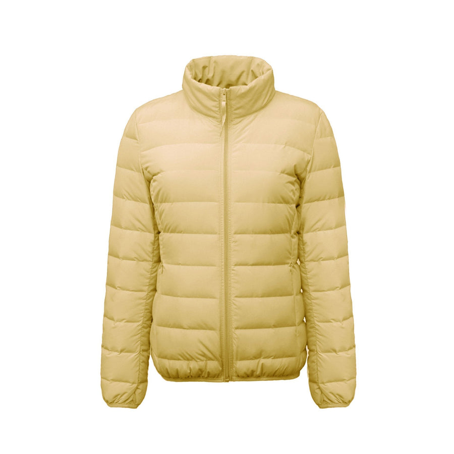 Monique Quilted Jacket in Yellow