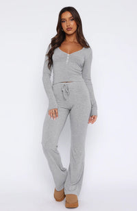 Monique Top in Light Grey