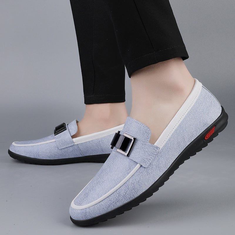 Montauk Genuine Leather Loafer in Coastal Blue