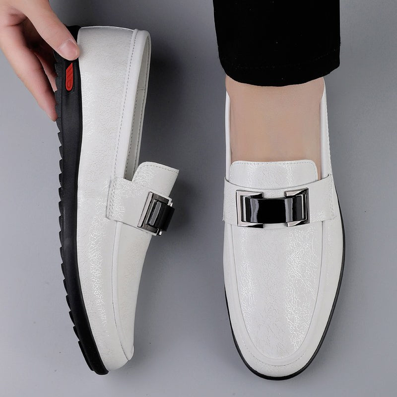 Montauk Genuine Leather Loafer in Pearl