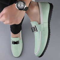 Montauk Genuine Leather Loafer in Sea Foam