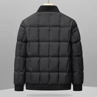 Montauk Quilted Down Jacket in Charcoal