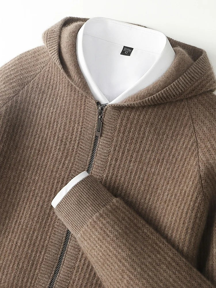Montblanc Merino Wool Sweatshirt in Charcoal