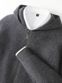 Montblanc Merino Wool Sweatshirt in Charcoal
