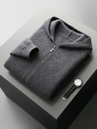 Montblanc Merino Wool Sweatshirt in Charcoal