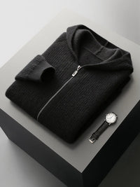 Montblanc Merino Wool Sweatshirt in Charcoal