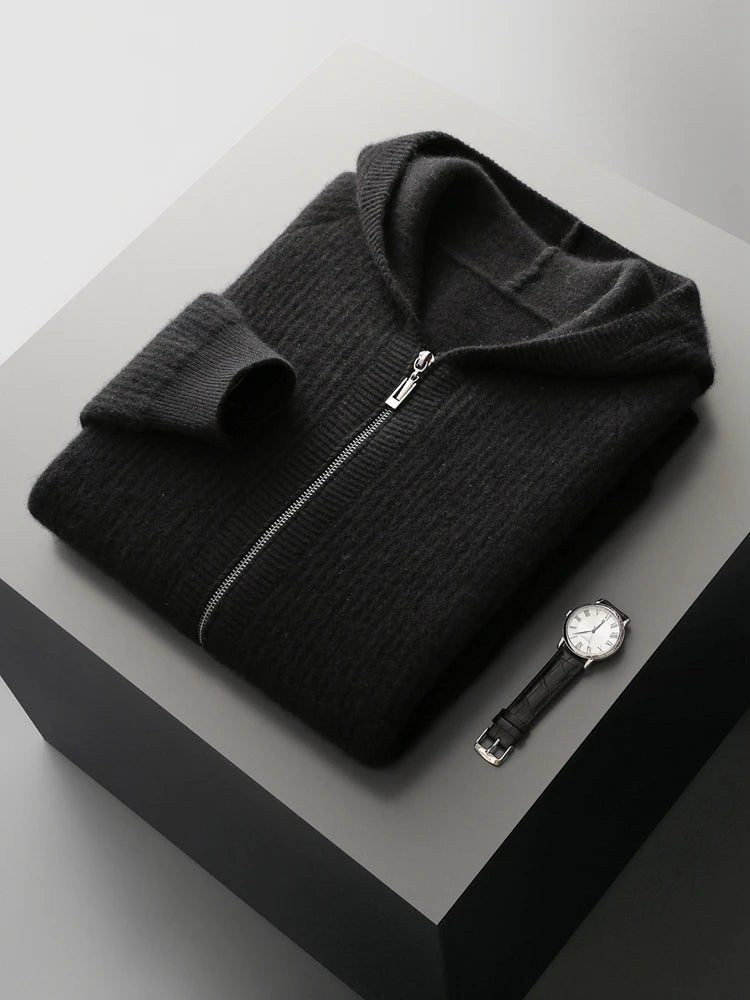 Montblanc Merino Wool Sweatshirt in Charcoal