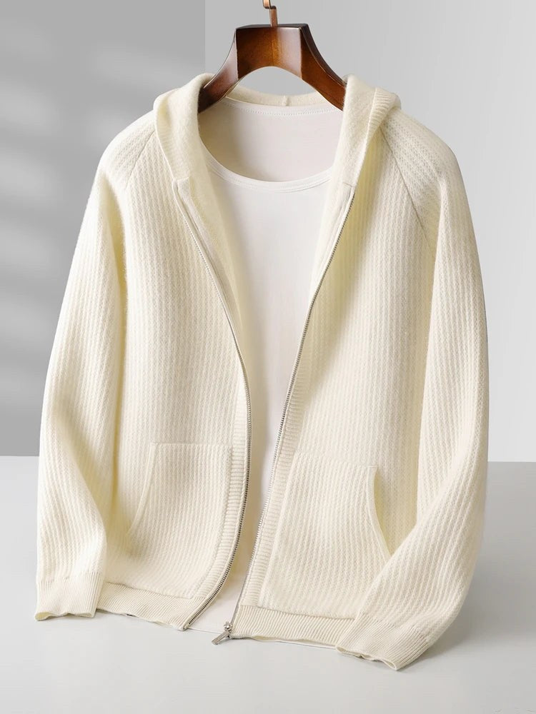 Montblanc Merino Wool Sweatshirt in Pearl