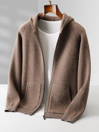 Montblanc Merino Wool Sweatshirt in Sienna Brown