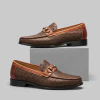 Montello Genuine Leather Loafer in Cognac