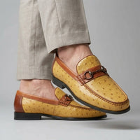 Montello Genuine Leather Loafer in Sienna Brown