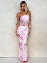 Morgan | Maxi Dress in Pink