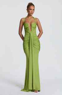 Isabel Maxi Dress – Olive