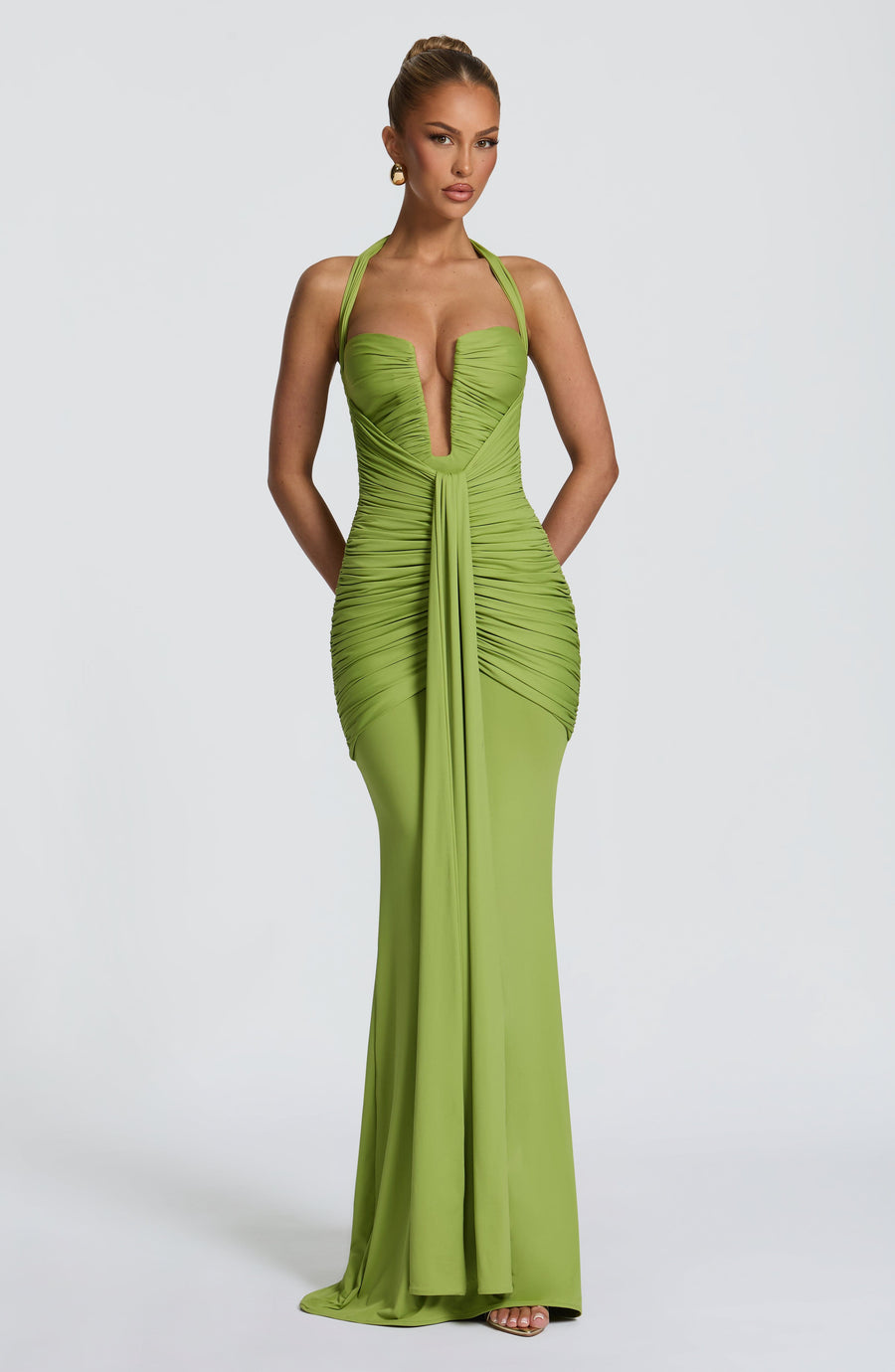 Isabel Maxi Dress – Olive