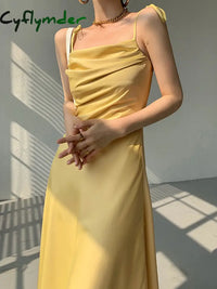 Moving Feast Cowl Neck Satin Midi Dress