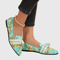 Muse Artistic Comfort Loafers in Turquoise