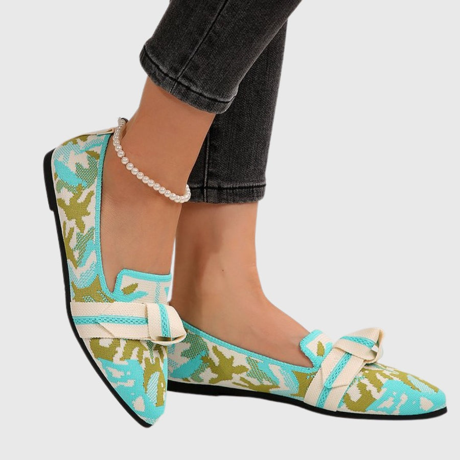 Muse Artistic Comfort Loafers in Turquoise