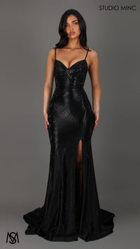 Mystique Rhinestone Mermaid Dress