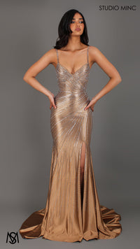Mystique Rhinestone Mermaid Dress