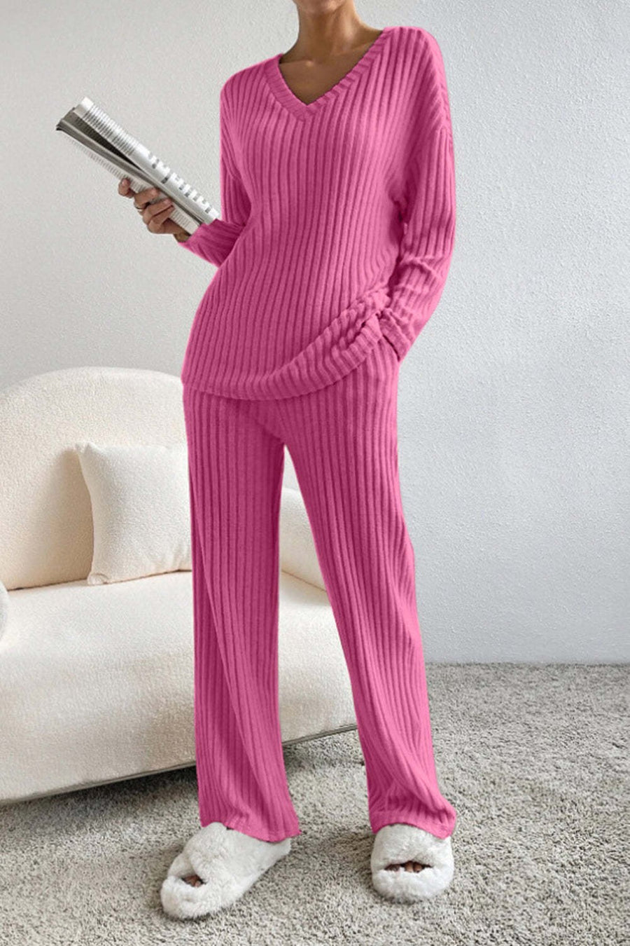 Nadia Comfortable Set in Fuchsia