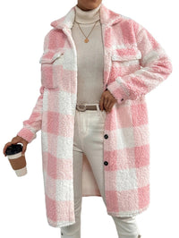 Nadia Jacket with Checked in Apricot