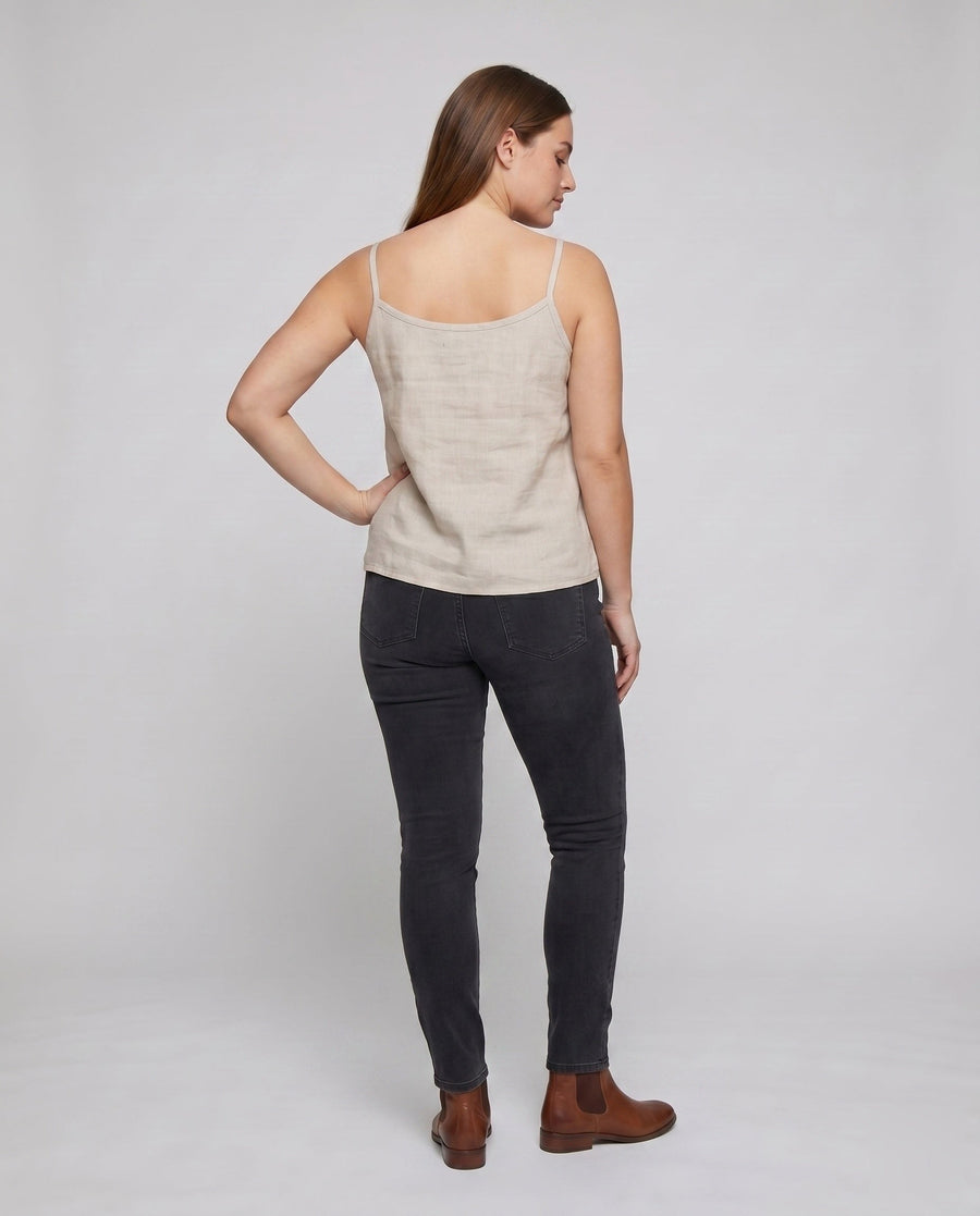 Nadia Linen Top