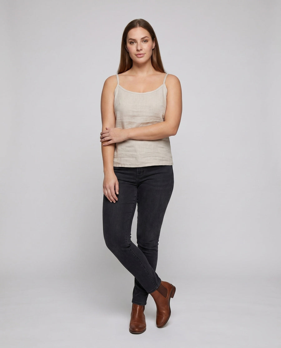 Nadia Linen Top