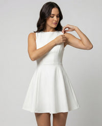 Nadine Dress in White