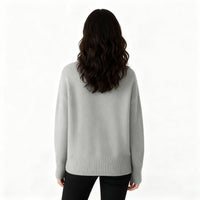 Nadine Elegant Sweater in Grey