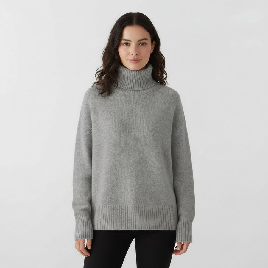 Nadine Elegant Sweater in Grey