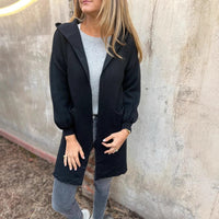 Nadine Knit Cardigan with Hood
