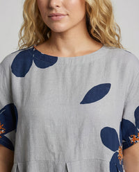 Nadine Relaxed Linen Blend Dress