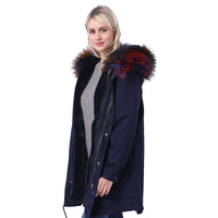 Nalani Coat in Navy