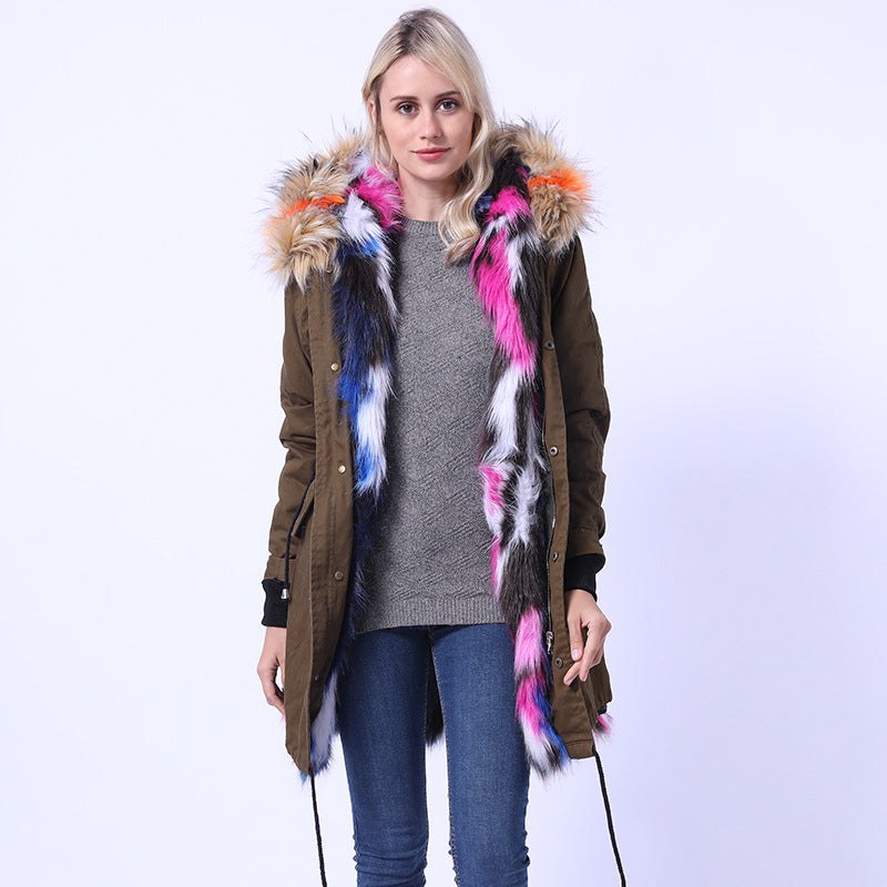 Nalani Coat in Olive Green