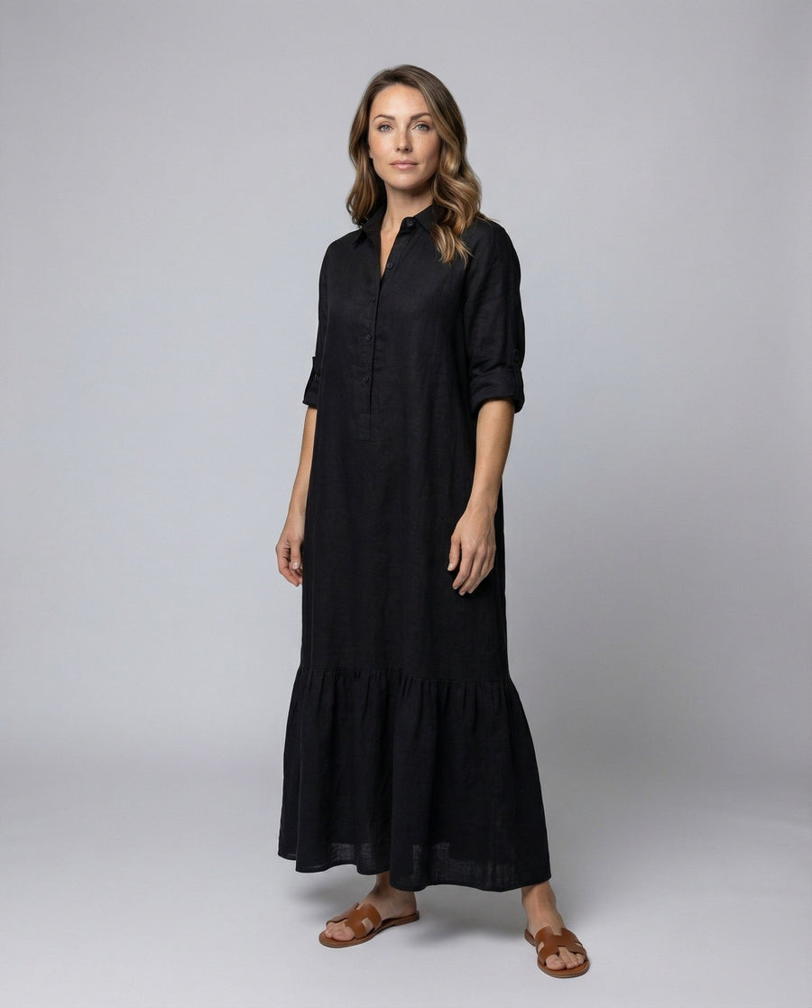 Nalani Relaxed Linen Dress