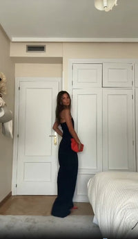 Nancy™ Stylish Jumpsuit in Blue