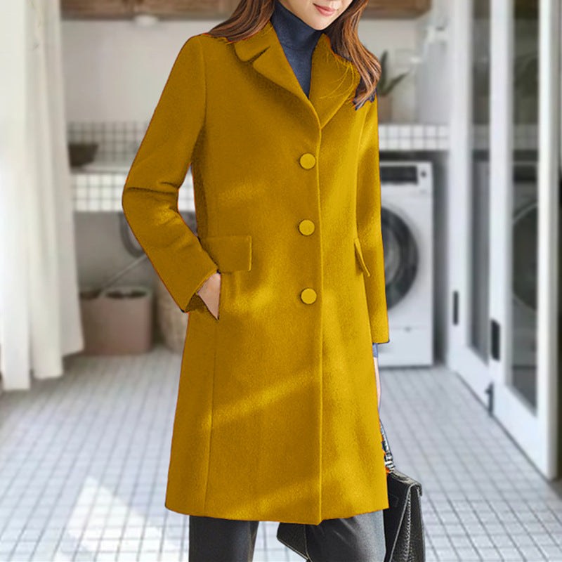 Naomi Coat in Yellow