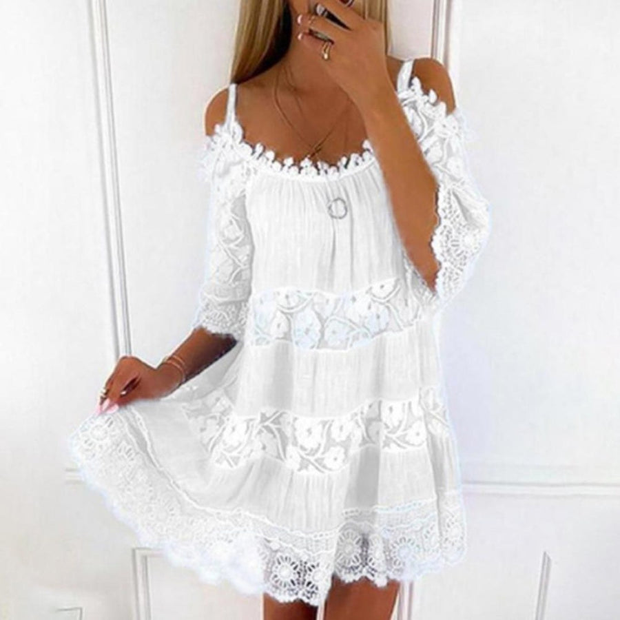 Naomi Dress in White