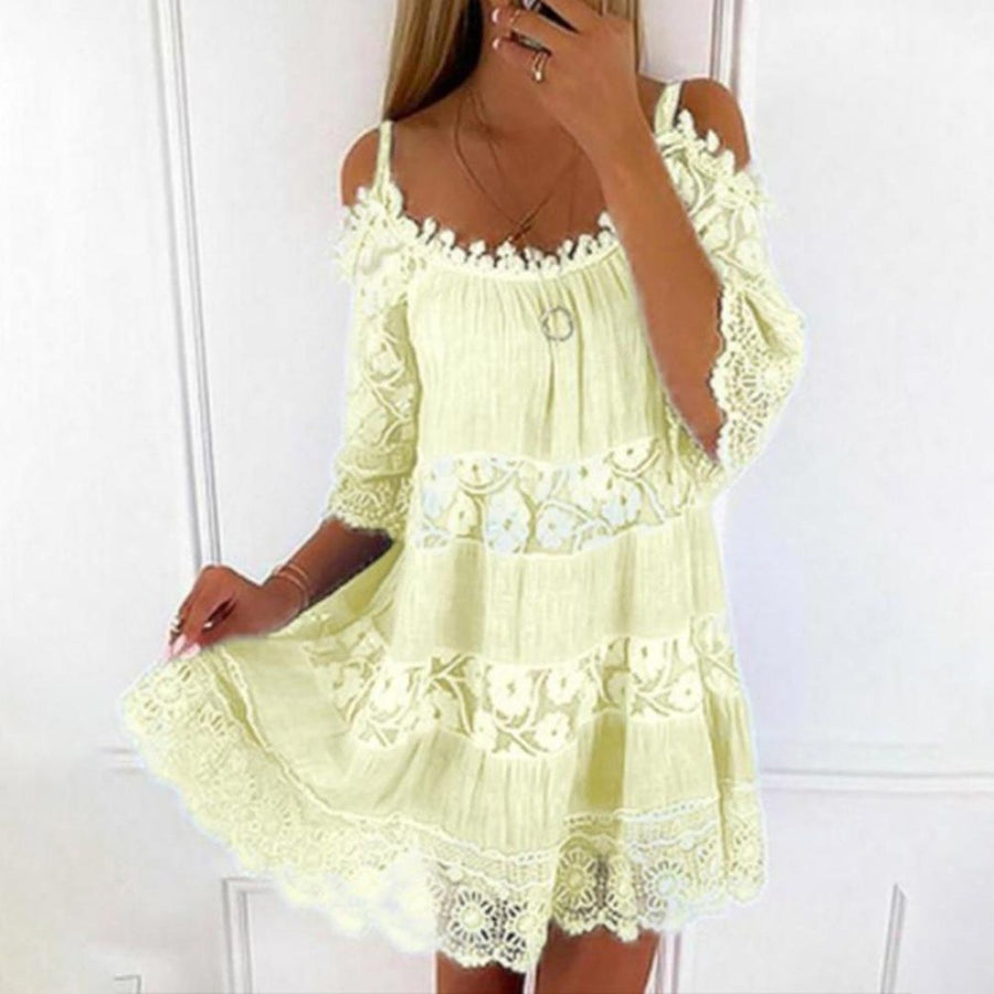 Naomi Dress in Yellow