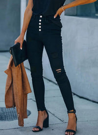 Naomi Jeans with Fitted in Black