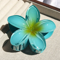 Nara™ 1/2/3 Pcs Hawaiian Gradient Flower Hair Claw Clip Women Fashion Large Hair Clip Girls Hairpin Barrettes Bohemia Hair Accessories in 26
