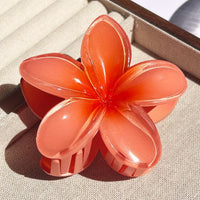 Nara™ 1/2/3 Pcs Hawaiian Gradient Flower Hair Claw Clip Women Fashion Large Hair Clip Girls Hairpin Barrettes Bohemia Hair Accessories in 27