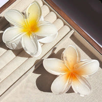 Nara™ 1/2/3 Pcs Hawaiian Gradient Flower Hair Claw Clip Women Fashion Large Hair Clip Girls Hairpin Barrettes Bohemia Hair Accessories in 5