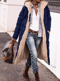 Natalia Coat in Navy