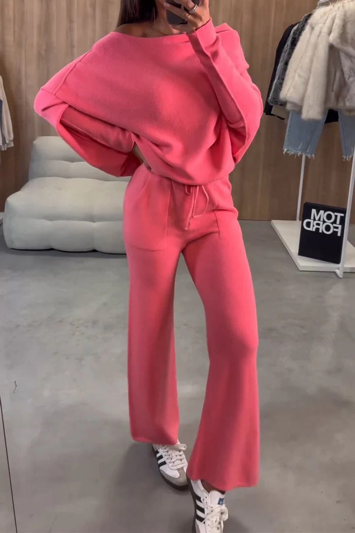 Natalia Elegant Set in Fuchsia