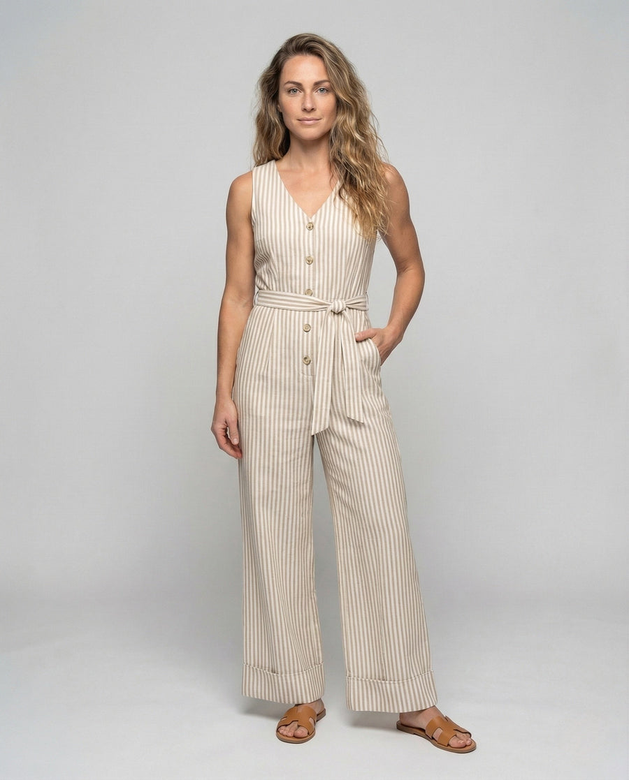 Natalia Jumpsuit with Belted