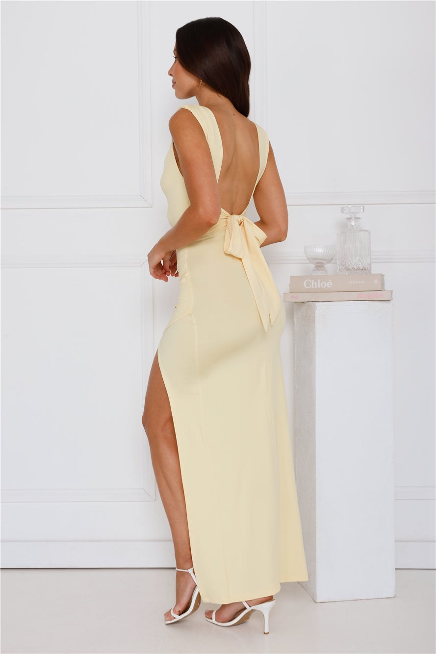 Naveena Women's Formal Maxi Dress with Side Split