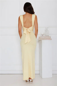 Naveena Women's Formal Maxi Dress with Side Split