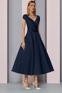 Eleanor Satin A-Line Dress