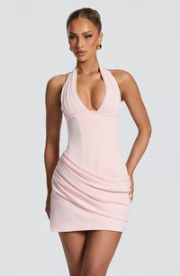 Daphne Mini Dress – Blush